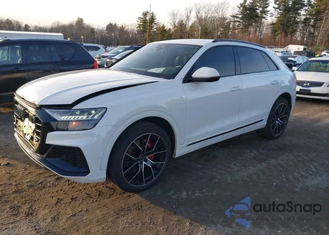 2021 Audi Q8 Premium Plus 55 Tfsi Quattro Tiptronic from USA, damaged, VIN WA1EVAF16MD038905